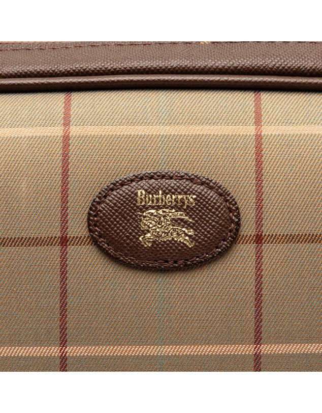Pre-Loved by Azura Reborn - Pre-Loved Vintage Check Canvas Clutch