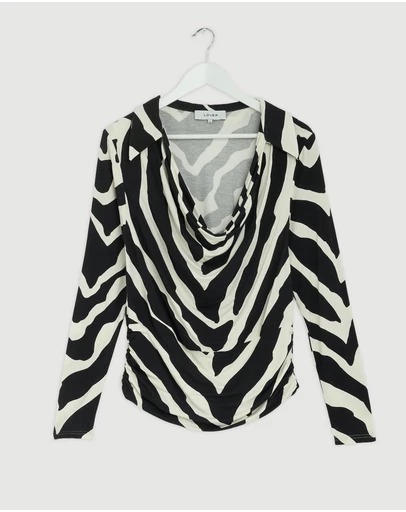 Revibe - Repaired Lover Bianca Plunge Top - AU 10