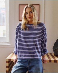 Ceres Life - Beau Long Sleeve Slouchy Tee