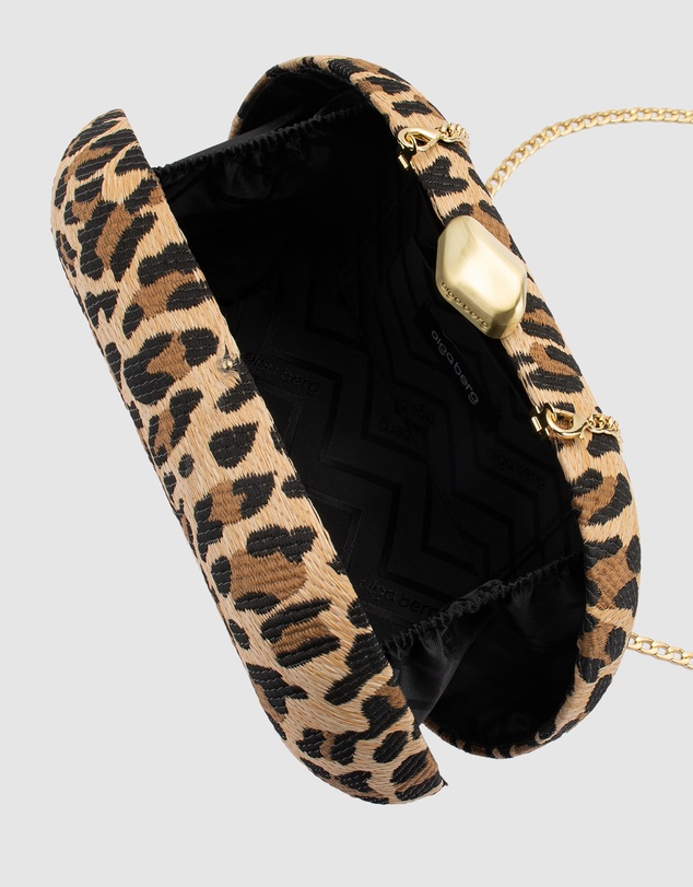 Olga Berg - Giselle Woven Clutch