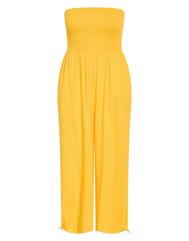 City Chic - Ally Strapless Jumpsuit