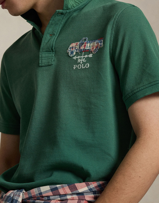 Polo Ralph Lauren - Classic Fit Truck-Appliquéd Polo Shirt