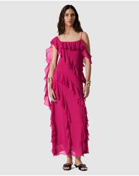 & Other Stories - Ruffle Maxi Dress