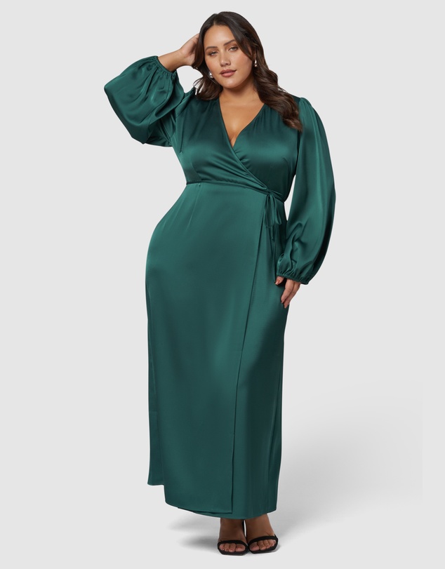 Pink Dusk by Curve Project - Crazy In Love Maxi Dress