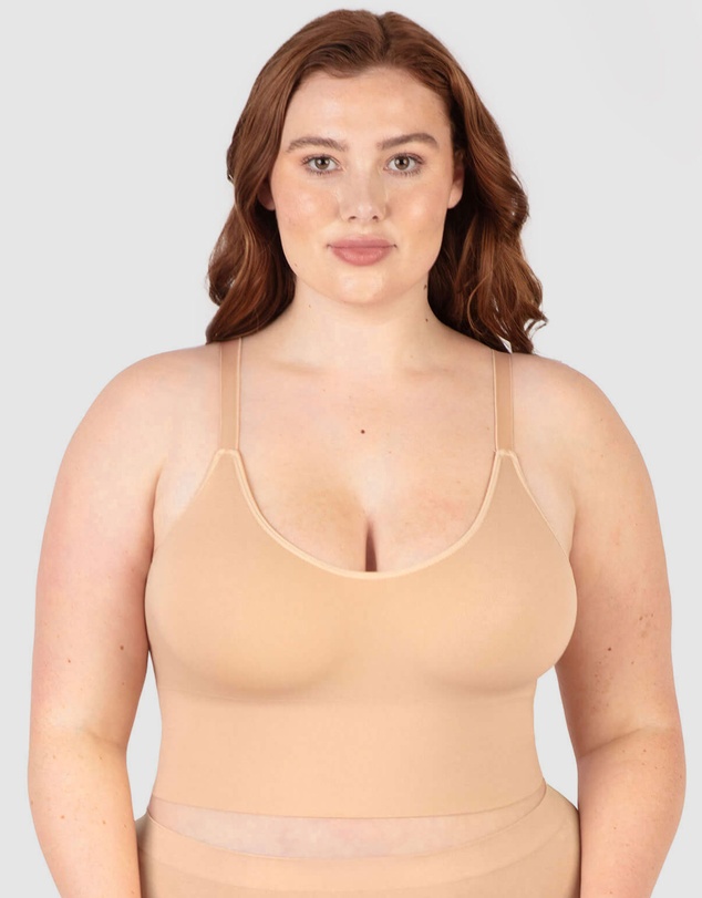 B Free Intimate Apparel - Long Line Spaghetti Strap Bralette (A-B-C-D-DD-E-F) Cup
