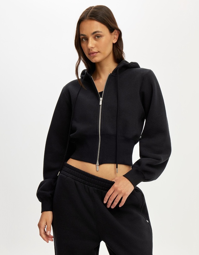 Cotton On Body Active - Summer Fleece Contour Zip Through