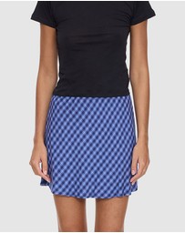 Thrills - High Speed Check Mini Skirt