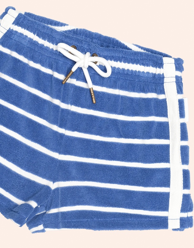 Huxbaby - Nautical Stripe Towelling Shorts - Babies-Teens