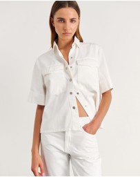 Jag - Carrie Denim Short Sleeve Shirt