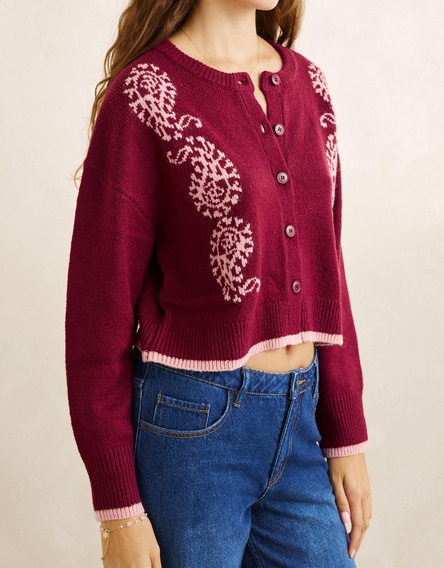 Rhythm - Sandy Crop Cardigan