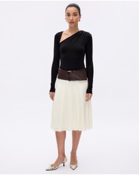 Minima Esenciales - Sienna Draped Bodysuit