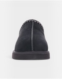 Mia Vita - Zap Slipper - Charcoal
