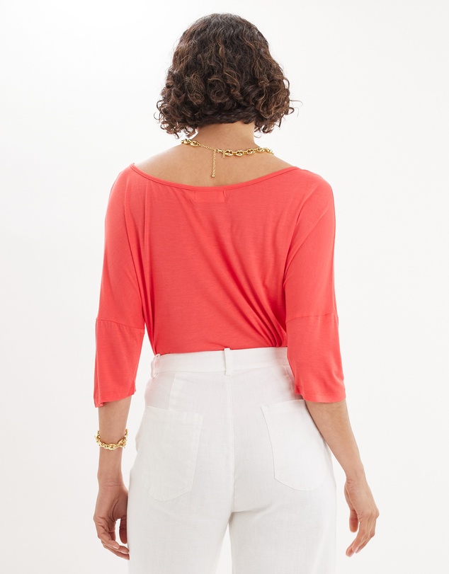 Amelius - Ottavia Three Quarter Batwing Tee