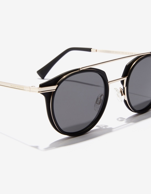 Hawkers Co - HAWKERS - Polarized Gold Black CITYLIFE  Sunglasses for Men and Women UV400