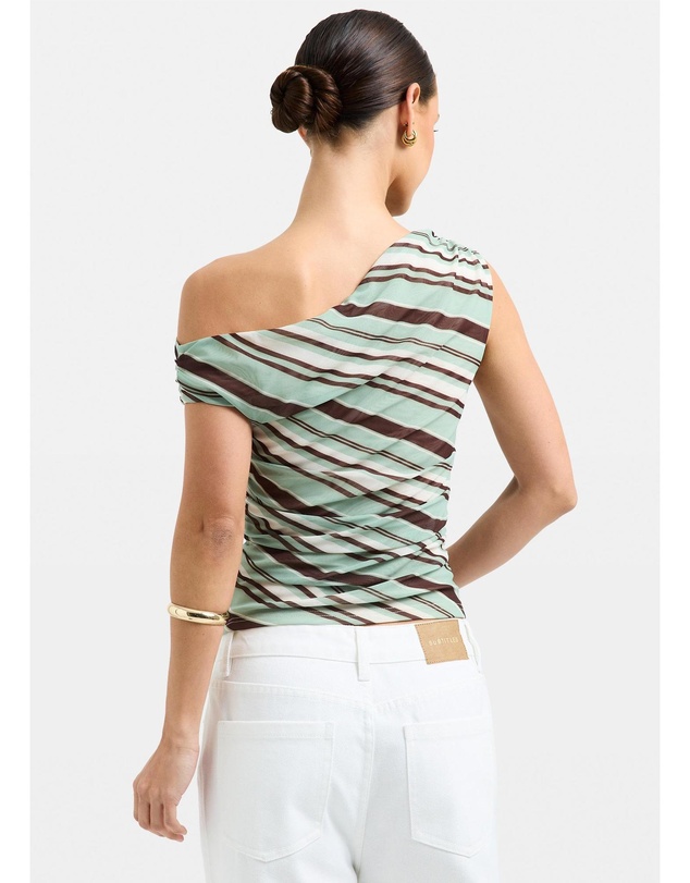 Alice In The Eve - Helena Mesh Asymmetric Top