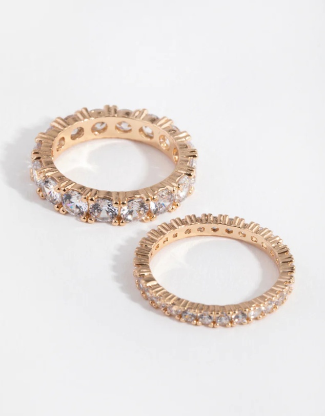 Lovisa - Gold Double Band Set Ring