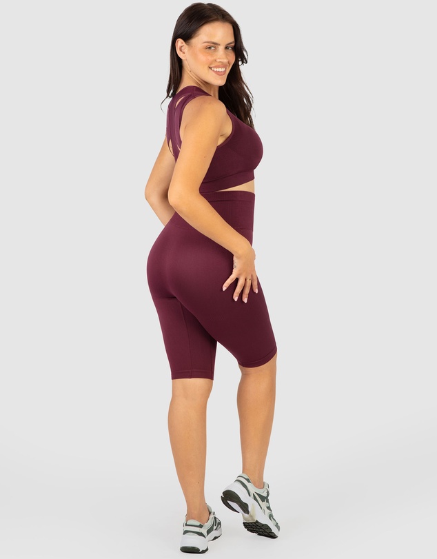 B Free Intimate Apparel - Seamless High Waist Long Biker Shorts