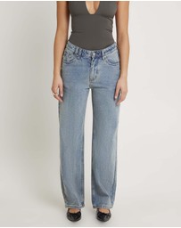Insight - Low Bobby Baggy Dad Denim Jeans