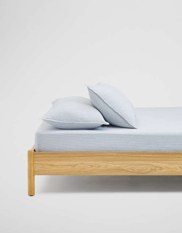 Country Road - Skye Linen King Fitted Sheet