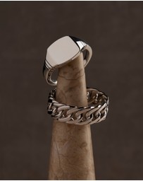 Najo - Cuban Men's Silver Ring
