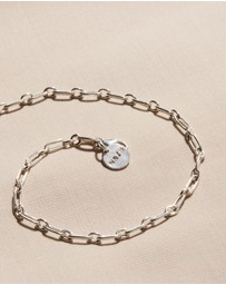 Najo - Vista Silver Anklet