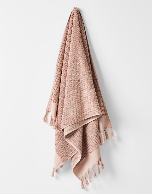 Aura Home - Paros Rib Bath Towel Set