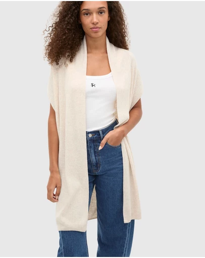 Seed Heritage - Rib Knit Poncho