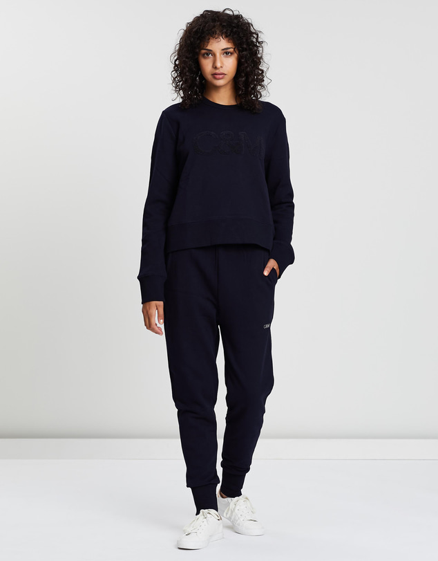 C&M CAMILLA AND MARC - Owens Logo Crew Sweatshirt