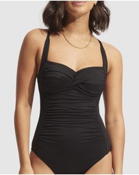Seafolly - Seafolly Collective Twist Halter One Piece