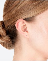 Lovisa - Sterling Silver Cubic Zirconia Micro Stud Earrings