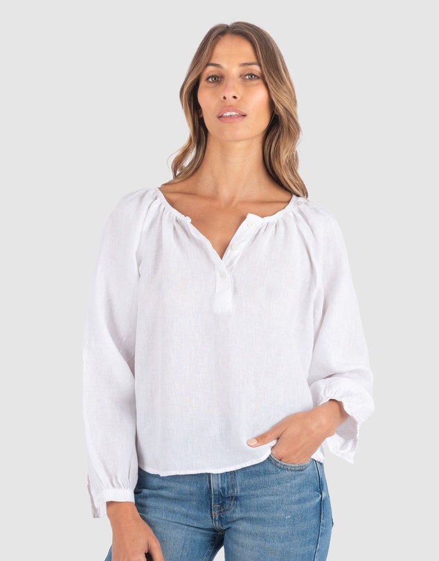 CAMIXA - Poem Linen Blouse
