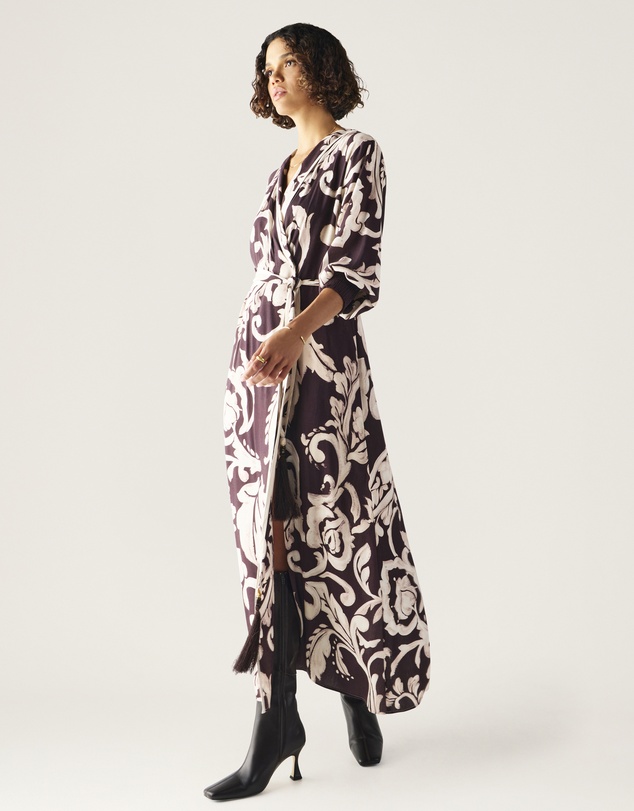 MOS The Label - Seraphine Maxi Wrap Dress