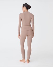 Forcast - Nina Bamboo Long Sleeve Top