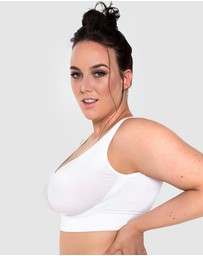 B Free Intimate Apparel - Bamboo Pull-On Sleep Bra (C-D-DD-E-F) Cup - 3 Pack