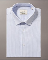 Calvin Klein - Stripe Slim Cotton Stretch Shirt