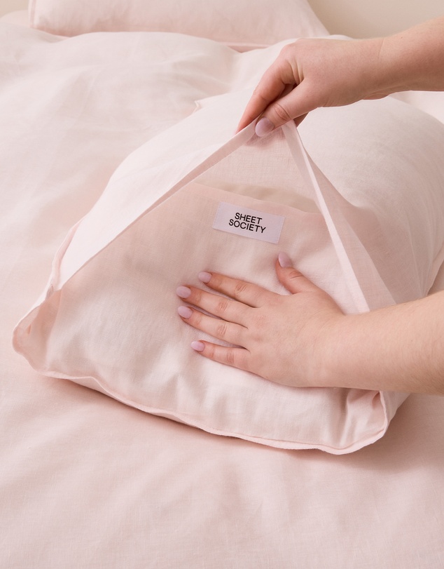 Sheet Society - Eve Linen Fitted Sheet Set