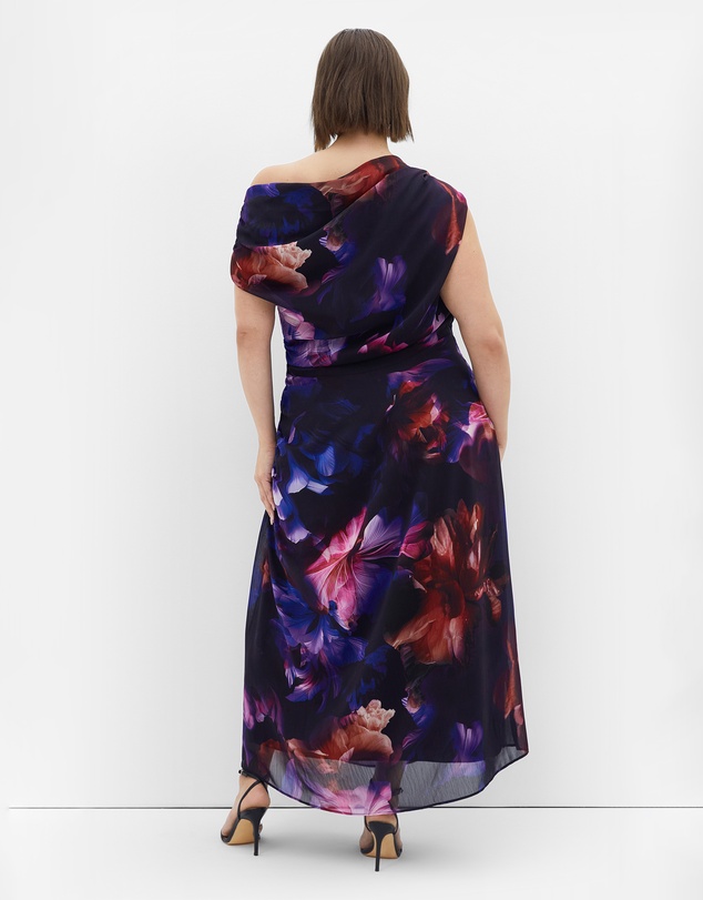 City Chic - Vivid Floral Maxi Dress