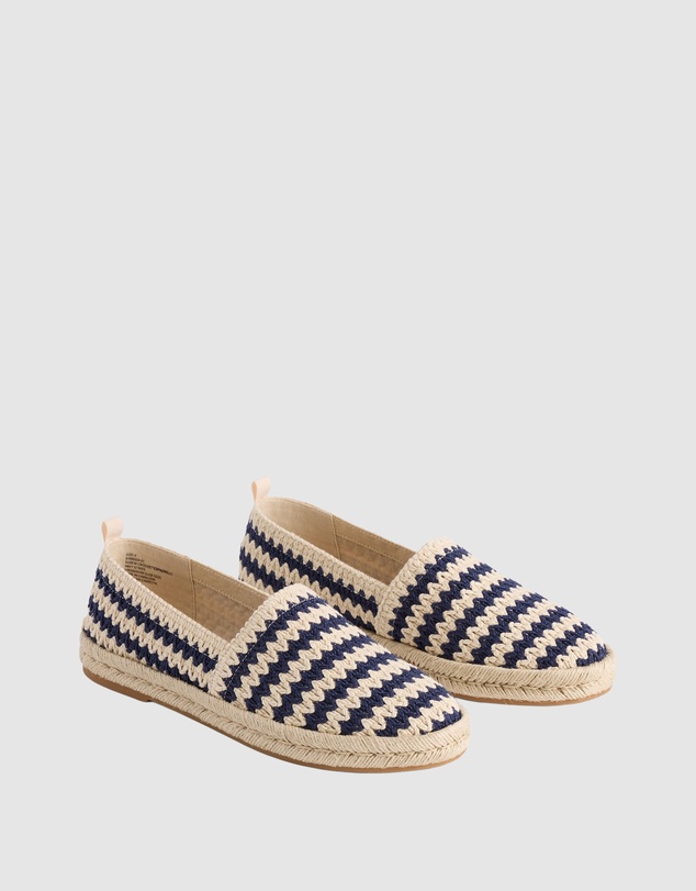 GAP - Crochet Espadrille Flats - Women's