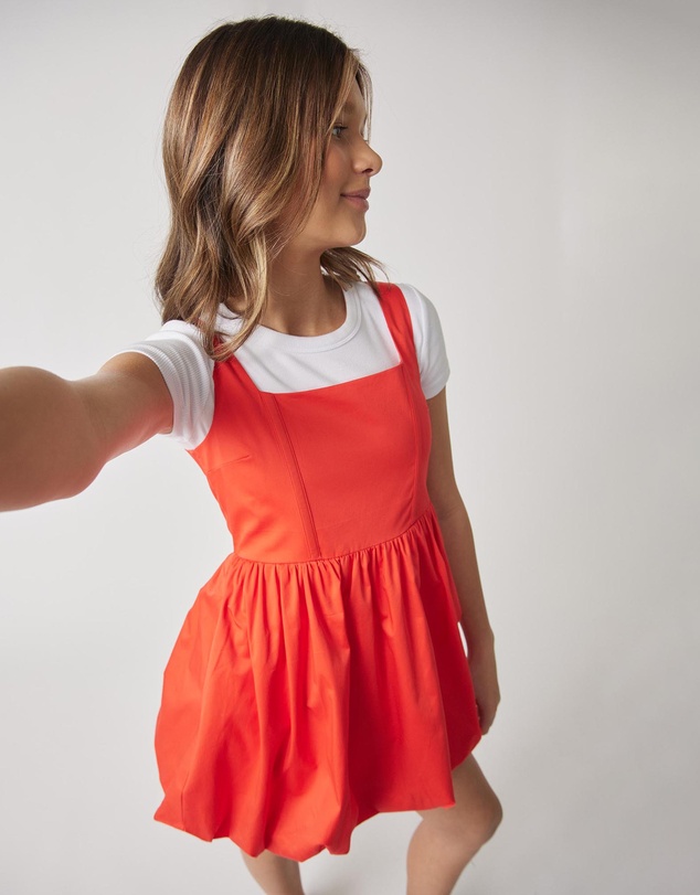 Decjuba Kids - Alice Bubble Hem Dress - Kids-Teens