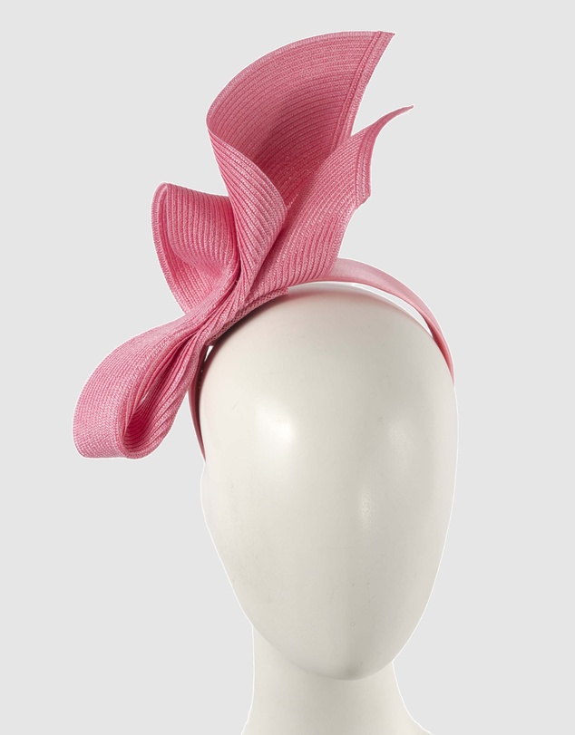 Max Alexander - Tall Hot Pink Racing Fascinator