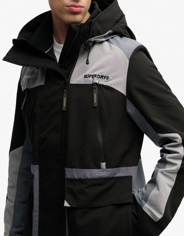 Superdry - Hooded Colour Block Slim Fit Windbreaker