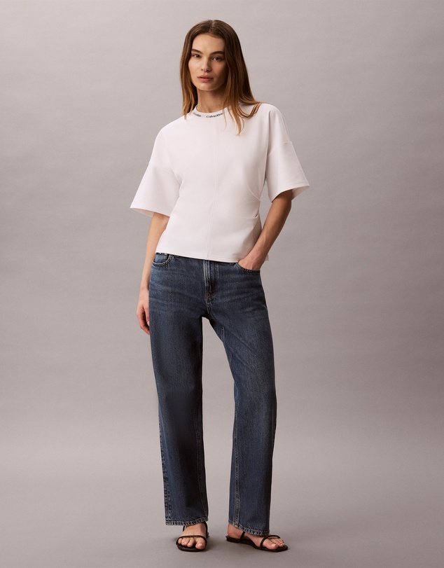 Calvin Klein Jeans - Logo Jacquard Boxy T-Shirt