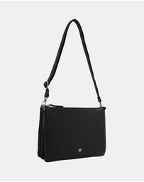 Pierre Cardin - Pierre Cardin Ladies Leather Crossbody Bag