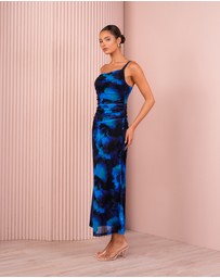 Azzurielle - Hailie One Shoulder Maxi Dress
