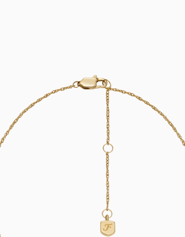 Fossil - Sutton Gold Tone Necklace