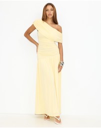 Dazie - Elva Asymmetrical Maxi Dress