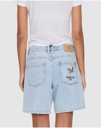 Thrills - Billie Low Rise Baggy Embro Shorts