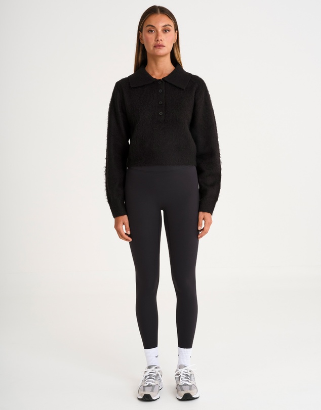 All Fenix - 1/2 Button Polo Knit