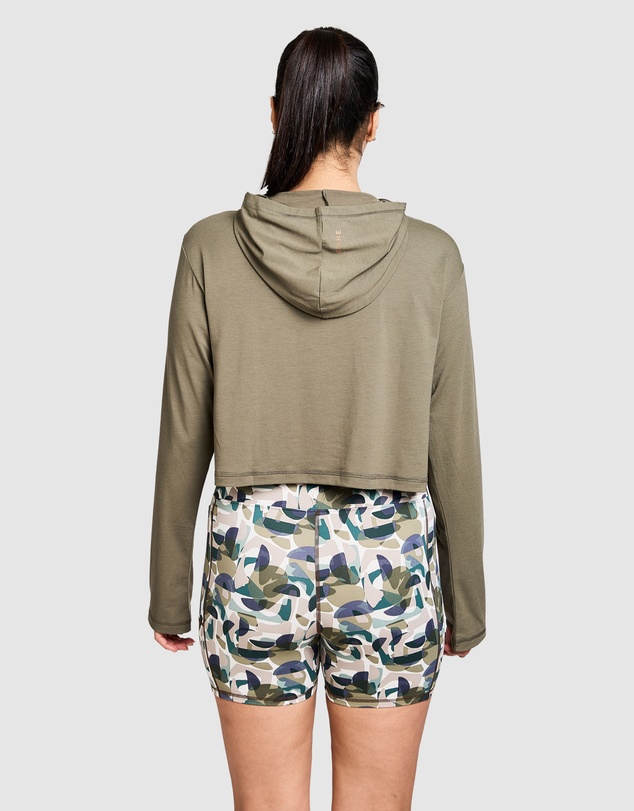 BAHE - Zephyr Short Boxy Hooded Tee