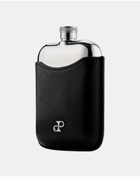 Wolf - Wolf Philipp Hip Flask With Cover Black
